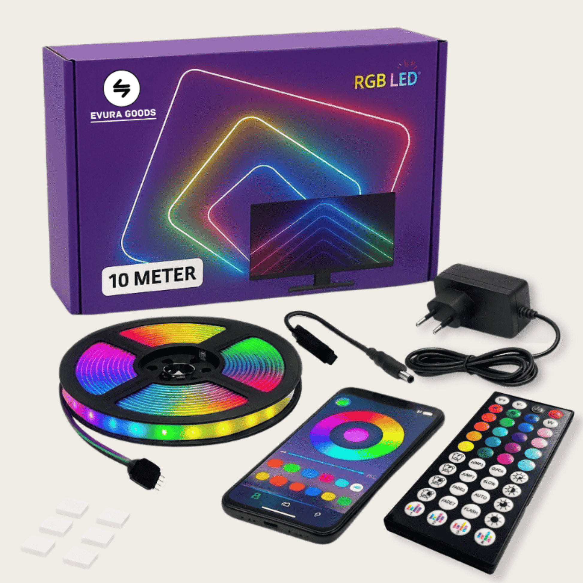 Creëer een Kleurrijke Sfeer met RGB Verlichting in Jouw Interieur