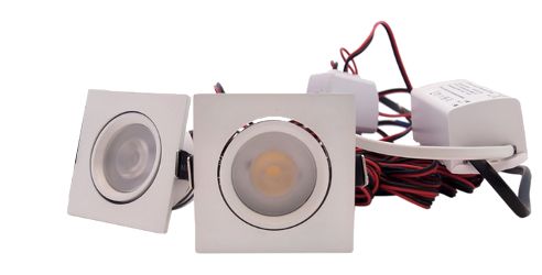 vierkante inbouw led spots
