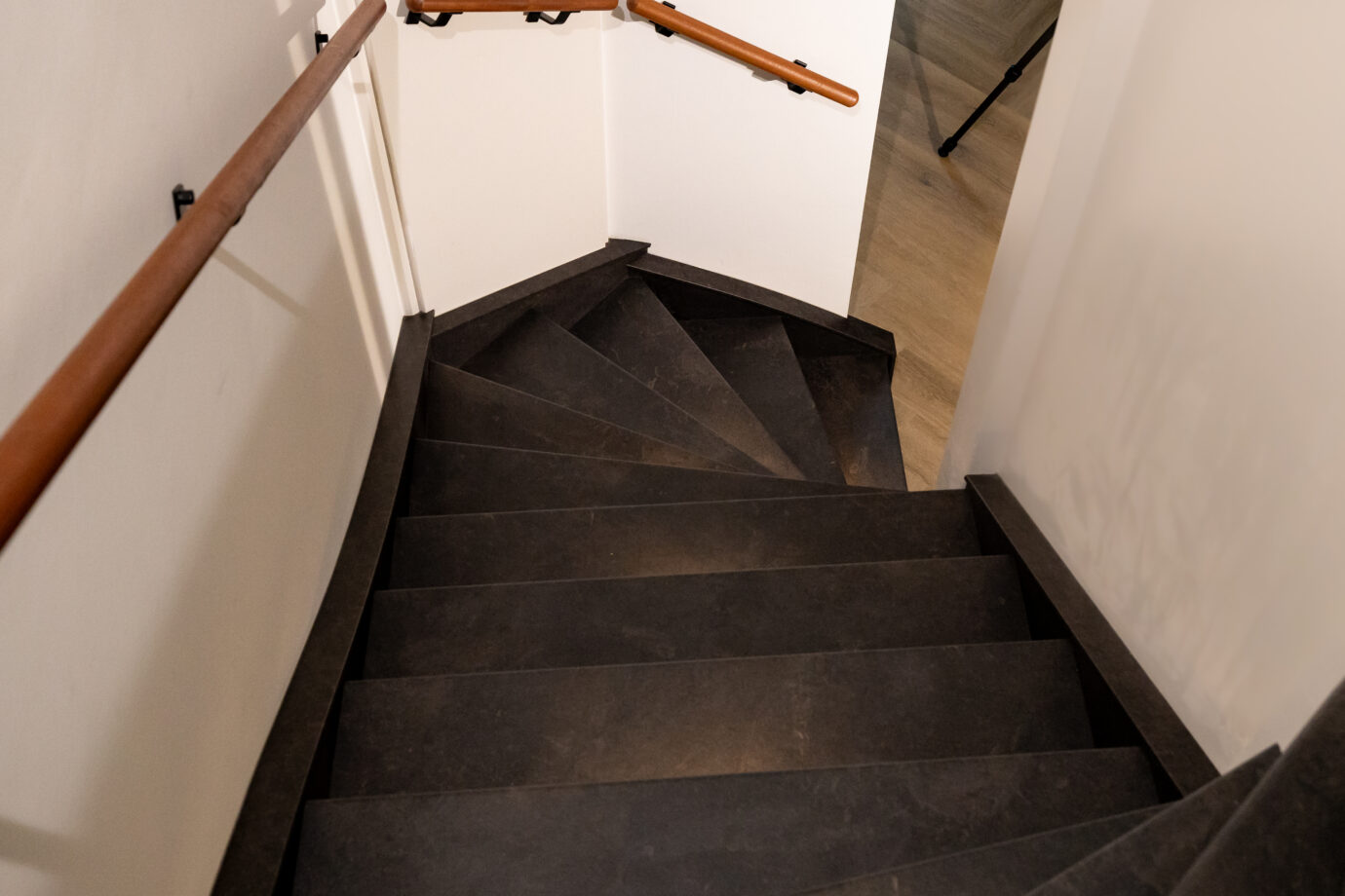 traprenovatie met verlichting